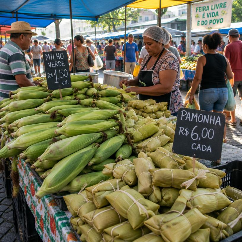 Banca de feira livre
